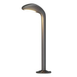 Modern Grass Inspired Outdoor Pathway Light Black Aluminum LED Garden Landscape Lighting