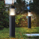 Modern Gray Aluminum Outdoor Landscape Path Lamp Waterproof Villa Garden Decorative Light
