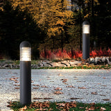 Modern Gray Aluminum Outdoor Landscape Path Lamp Waterproof Villa Garden Decorative Light