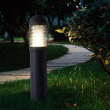 Modern Gray Aluminum Outdoor Landscape Path Lamp Waterproof Villa Garden Decorative Light