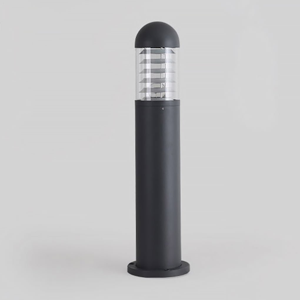 Modern Gray Aluminum Outdoor Landscape Path Lamp Waterproof Villa Garden Decorative Light