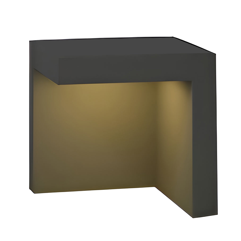 Modern Gray Solar Powered LED Outdoor Post Lights Waterproof Landscape Pathway Lighting for Gardens