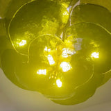 modern-green-textured-glass-leaf-chandelier-with-brass-finish-luxury-lilypad-petal-pendant-light