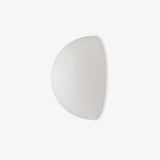 Modern Halbkugel Glass Half Sphere Wall Sconce and Ceiling Lamp in Chrome Finish