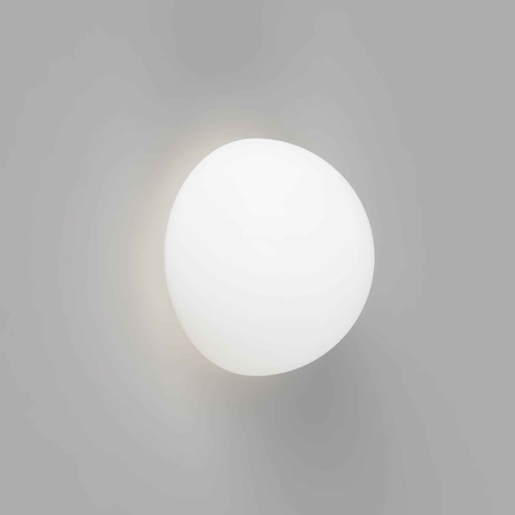 Modern Halbkugel Glass Half Sphere Wall Sconce and Ceiling Lamp in Chrome Finish
