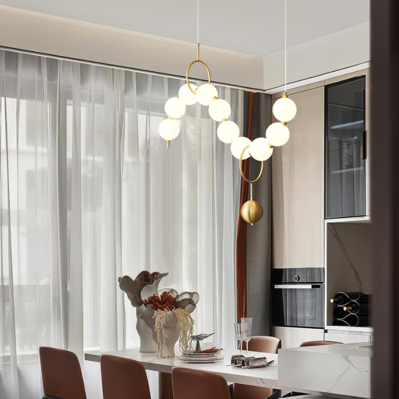 modern-hand-blown-glass-globe-necklace-led-pendant-light-for-living-dining-room