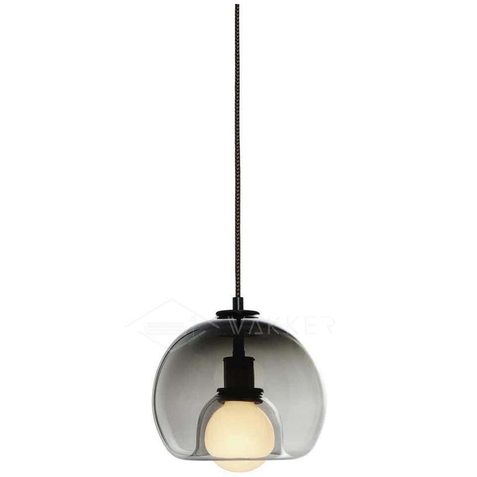 Modern Handblown Glass Globe Pendant Light for Kitchen and Dining Room