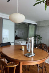Modern Handcrafted Washi Rice Paper Pendant Light 15A Organic Mulberry Paper Ceiling Hanging Lamp