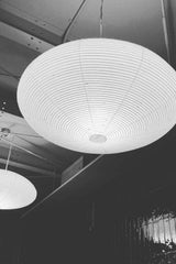 Modern Handcrafted Washi Rice Paper Pendant Light 15A Organic Mulberry Paper Ceiling Hanging Lamp