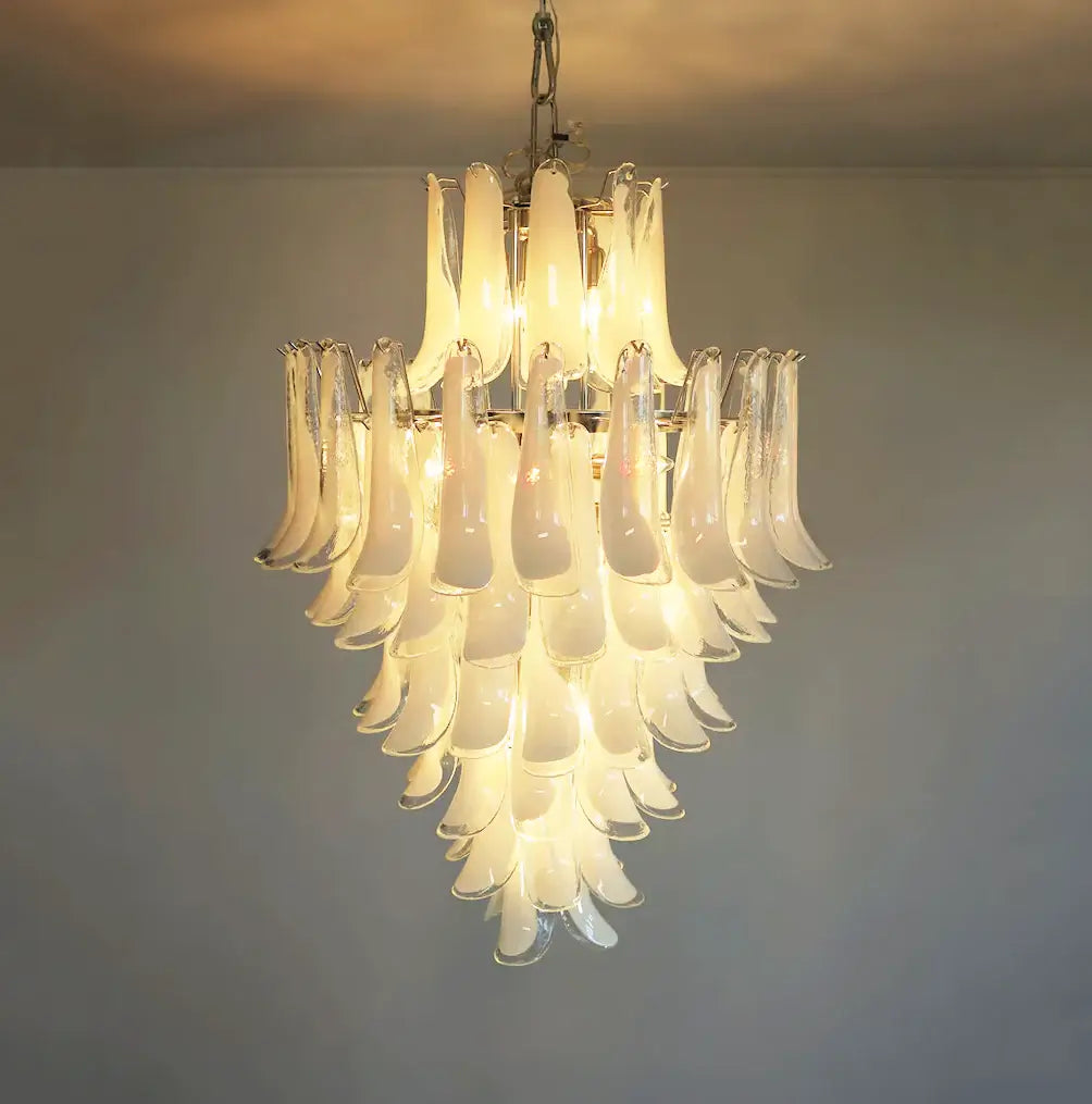 modern-handcrafted-white-and-caramel-murano-glass-petal-chandelier-lighting-for-luxury-spaces