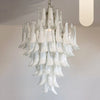 modern-handcrafted-white-and-caramel-murano-glass-petal-chandelier-lighting-for-luxury-spaces