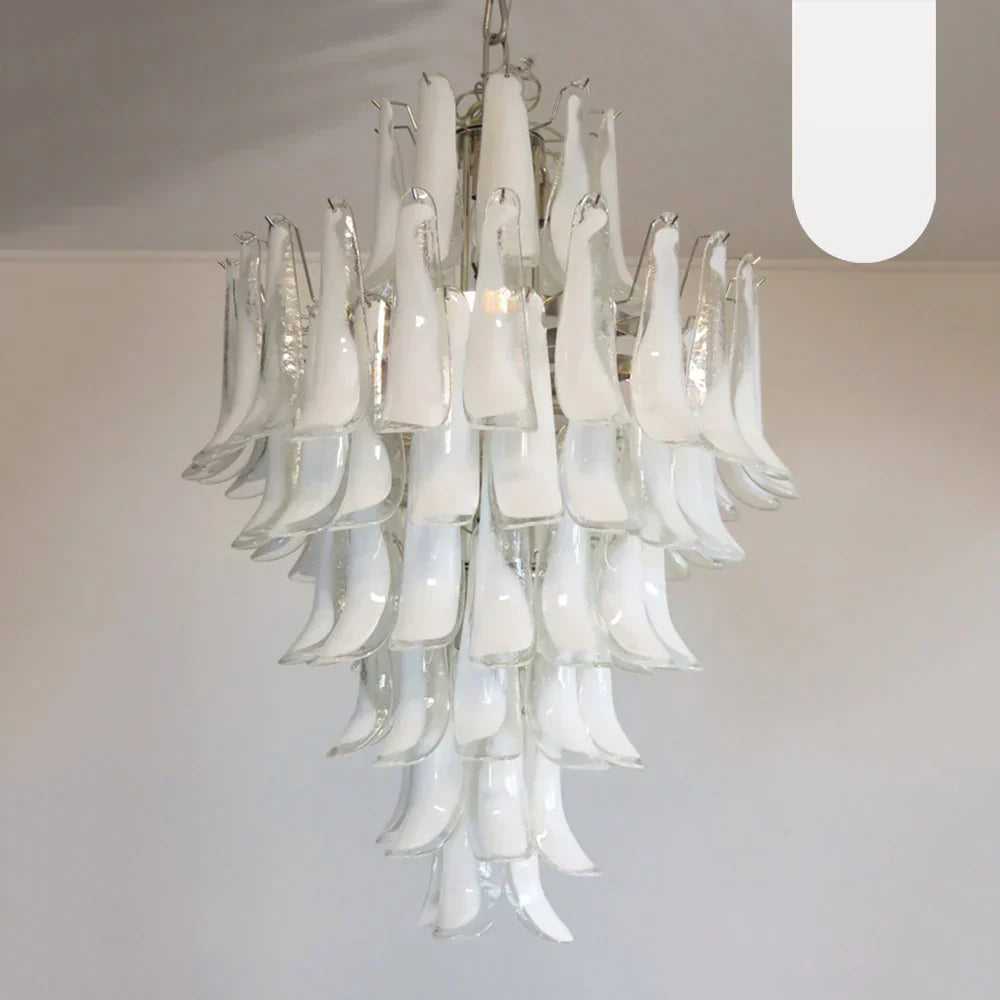 modern-handcrafted-white-and-caramel-murano-glass-petal-chandelier-lighting-for-luxury-spaces