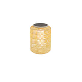 Modern Handcrafted Woven Rattan Outdoor Garden Lamp Waterproof LED Landscape Lighting