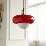 Modern Harvey Glass Globe Pendant Light with Chrome Finish and Plexiglass Shade
