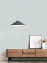 Modern Hat Resin Pendant Light Pleated Design Ceiling Lamp Macaron Colors for Indoor Lighting