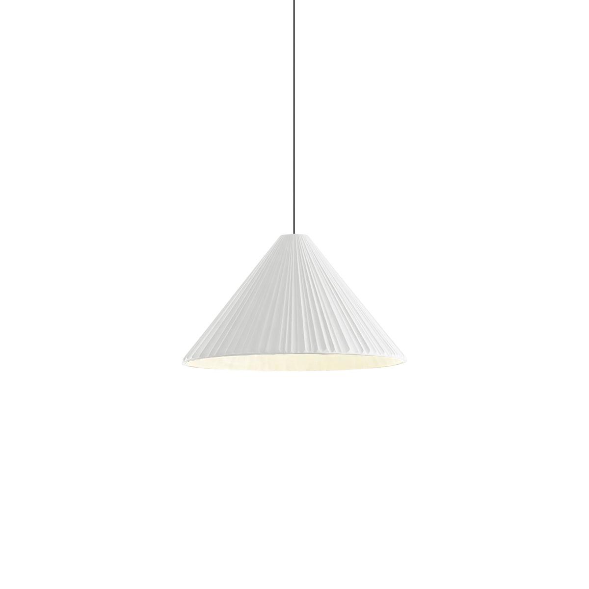 Modern Hat Resin Pendant Light Pleated Design Ceiling Lamp Macaron Colors for Indoor Lighting