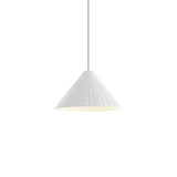 Modern Hat Resin Pendant Light Pleated Design Ceiling Lamp Macaron Colors for Indoor Lighting