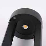 Modern Hollow Cylindrical Outdoor LED Bollard Light Waterproof Pathway Lamp for Garden and Yard