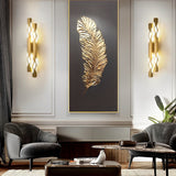 Modern Hollow Flame LED Wall Sconce Up and Down Light Nordic Style Fixture for Indoor Decor