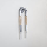 Modern Horsehair Tassel Wall Lamp with G9 LED Sconce and Elegant Glass Shade
