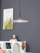 Modern Industrial Aluminum Pendant Light with Focused LED Illumination for Indoor Spaces
