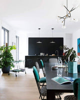 Modern Industrial Aluminum Pendant Light with Focused LED Illumination for Indoor Spaces