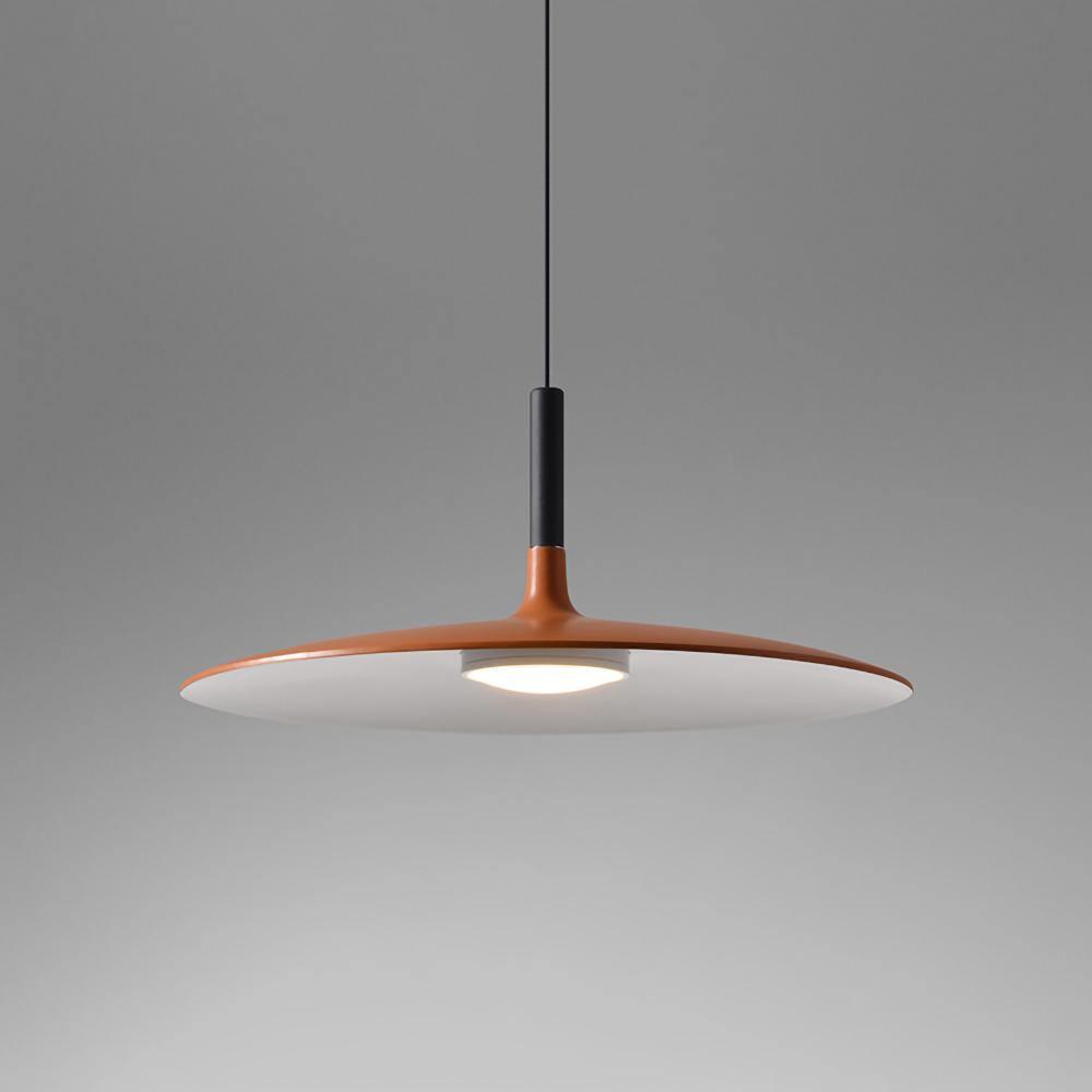 Modern Industrial Aluminum Pendant Light with Focused LED Illumination for Indoor Spaces