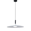 Modern Industrial Aluminum Pendant Light with Focused LED Illumination for Indoor Spaces
