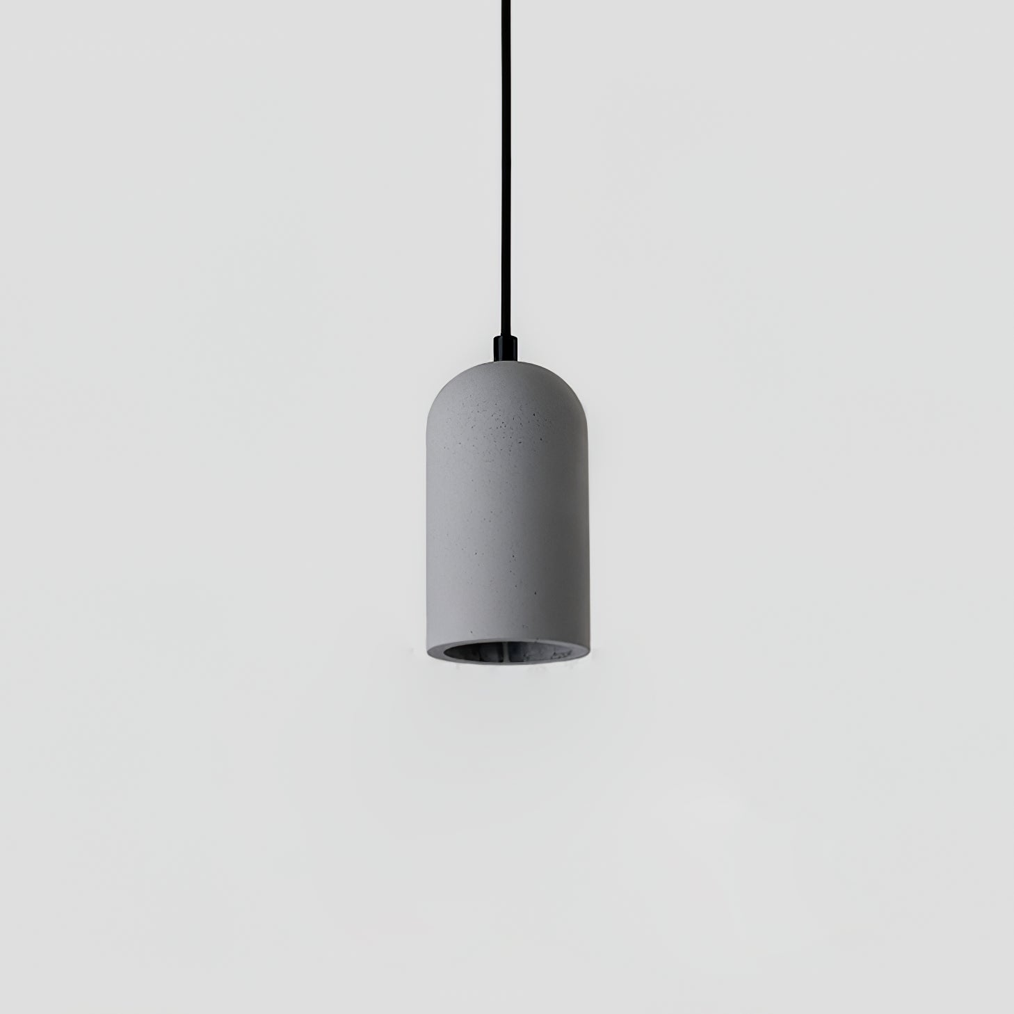 Modern Industrial Concrete Pendant Lamp Minimalist Hanging Light for Kitchen and Dining Room