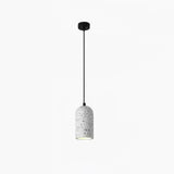Modern Industrial Concrete Pendant Lamp Minimalist Hanging Light for Kitchen and Dining Room