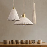 Modern Industrial Concrete Pendant Light Minimalist Microcement Hanging Lamp for Dining Room