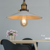 Modern Industrial Cone Metal Pendant Light Adjustable Hanging Ceiling Lamp for Kitchen and Dining Room