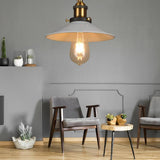 Modern Industrial Cone Metal Pendant Light Adjustable Hanging Ceiling Lamp for Kitchen and Dining Room