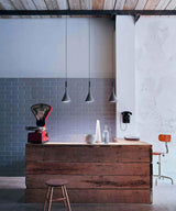 Modern Industrial Conical Concrete Pendant Light Minimalist Cement Drop Lamp for Kitchen and Dining