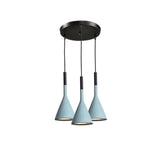 Modern Industrial Conical Concrete Pendant Light Minimalist Cement Drop Lamp for Kitchen and Dining
