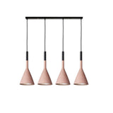 Modern Industrial Conical Concrete Pendant Light Minimalist Cement Drop Lamp for Kitchen and Dining