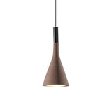 Modern Industrial Conical Concrete Pendant Light Minimalist Cement Drop Lamp for Kitchen and Dining