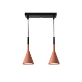 Modern Industrial Conical Concrete Pendant Light Minimalist Cement Drop Lamp for Kitchen and Dining