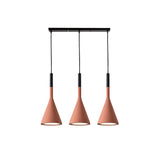 Modern Industrial Conical Concrete Pendant Light Minimalist Cement Drop Lamp for Kitchen and Dining