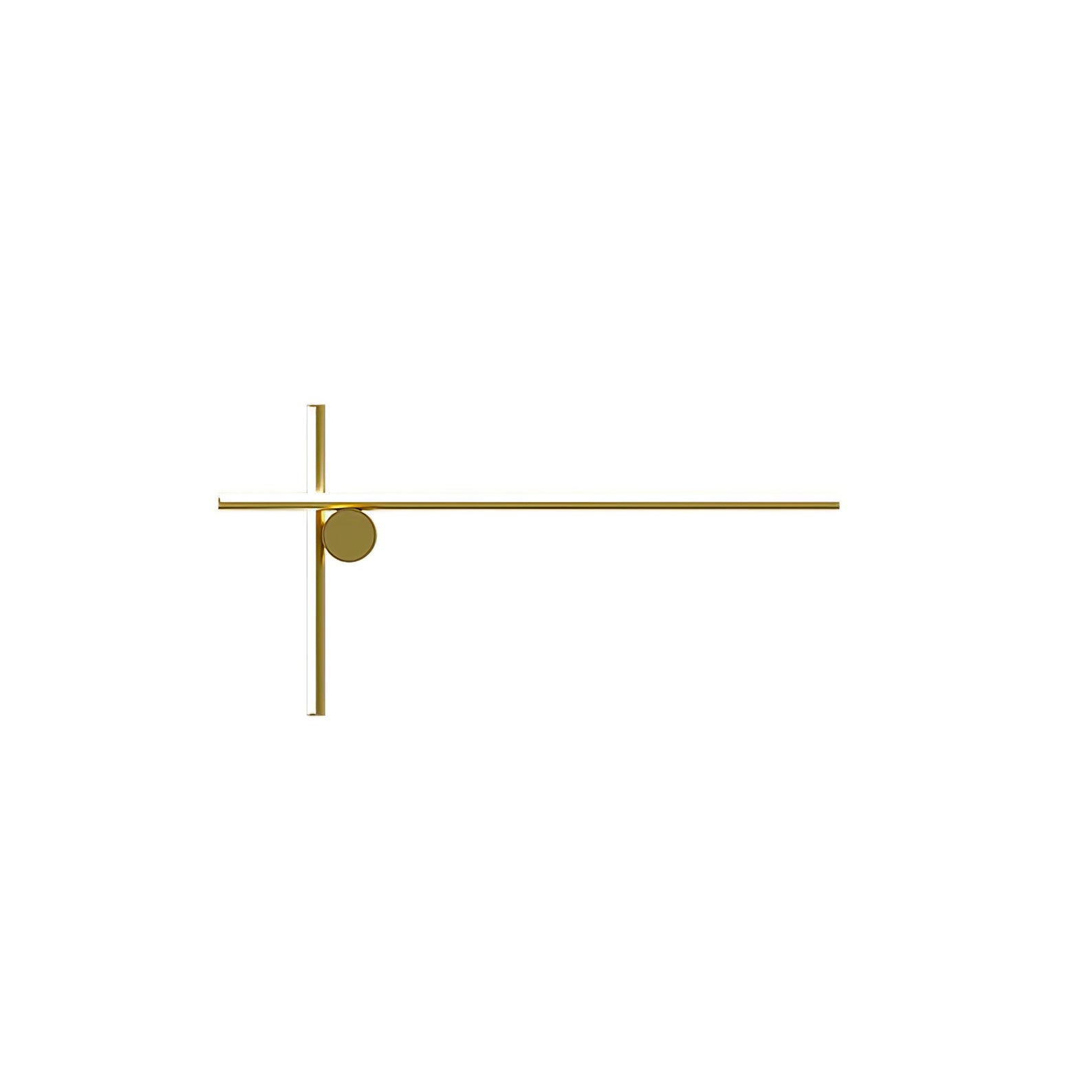 Modern Industrial Coordinates LED Wall Sconce with Minimalist Geometric Design