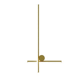 Modern Industrial Coordinates LED Wall Sconce with Minimalist Geometric Design