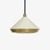 Modern Industrial Dome Pendant Light with Brushed Interior for Directional Ceiling Lighting