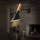 Modern Industrial LED Wall Sconce Retro Aluminum Plugin Lamp for Bedroom and Living Room