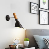 Modern Industrial LED Wall Sconce Retro Aluminum Plugin Lamp for Bedroom and Living Room