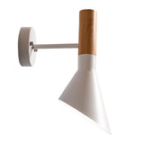 Modern Industrial LED Wall Sconce Retro Aluminum Plugin Lamp for Bedroom and Living Room