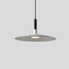 Modern Industrial Metal Circular LED Pendant Light for Kitchen Island and Dining Room