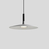 Modern Industrial Metal Circular LED Pendant Light for Kitchen Island and Dining Room