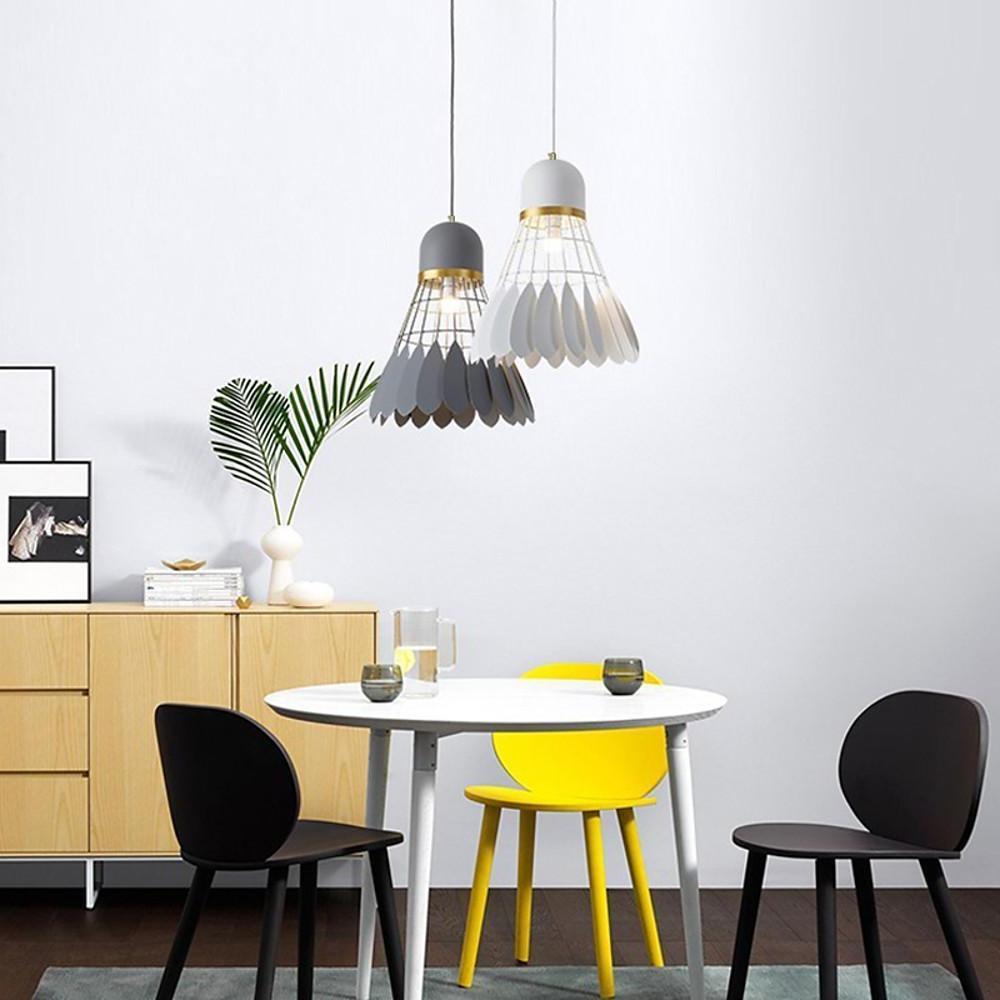Modern Industrial Mini Metal Geometric Pendant Light for Kitchen Island and Dining Room Hanging Fixture