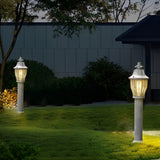 Modern Industrial Outdoor Pathway Lighting Waterproof Aluminum Garden Lawn Post Lamp