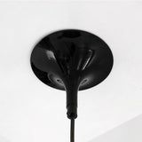 Modern Industrial Red Aluminum Pendant Light for Kitchen Island and Dining Room